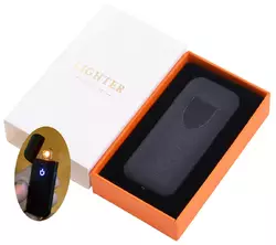 USB запальничка в подарунковій коробці LIGHTER HL-134 Black матовий