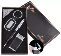 Брелок подарунковий набір, ручка, запальничка (Гостре полум'я) AL-609