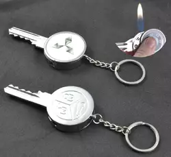 Запальничка-брелок кишенькова Ключ від Mitsubishi №4160-1