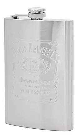 Фляжка 'Jack Daniels' із харчової нержавіючої сталі (290 мл) CL-10