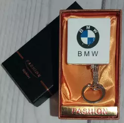 Запальничка подарункова з брелоком (Звичайне полум'я ????) BMW 'FASHION' D282-2