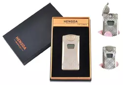 USB запальничка в подарунковій упаковці HENGDA (Спіраль розжарювання, Лічильник підпалу) XT-4873-2