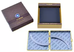 Портсигар в подарунковій упаковці GVIPAI (Шкіра, 20 шт) XT-4979-8