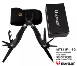 Мультиінструмент Мультитул Traveler 16см (72шт/ящ) MT841F-1-8G