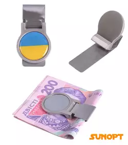 Затискач для грошей 'Прапор України ????????' USK 88