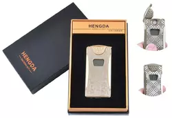 USB запальничка в подарунковій упаковці HENGDA (Спіраль розжарювання, Лічильник підпалу) XT-4873-1