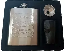 Подарунковий набір з флягою та чарками "Jack Daniel's"  QK-166