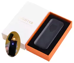 USB запальничка в подарунковій коробці LIGHTER HL-134 Black