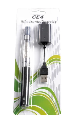 Электронная сигарета CE-4, 900 mAh (блистерная упаковка) №609-33 black