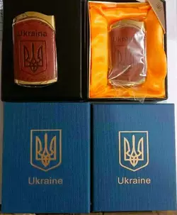 Запальничка подарункова Україна ???????? (Гостре полум'я) HL-4531-1
