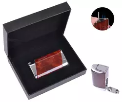 Запальничка для сигар у подарунковій упаковці Honest (2 Гострих полум'я) №3004-1