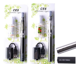 Электронная сигарета + жидкость CE5 1100мАч (блистерная упаковка) EC-005-1