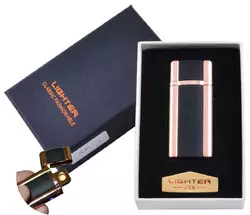 USB запальничка в подарунковій упаковці Lighter (Спіраль розжарювання) HL-46-2