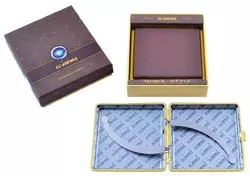 Портсигар в подарунковій упаковці GVIPAI (Шкіра, 20 шт) XT-4979-7