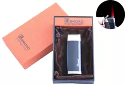 Запальничка в подарунковій упаковці Broad (Турбо полум'я) XT-4470 Black