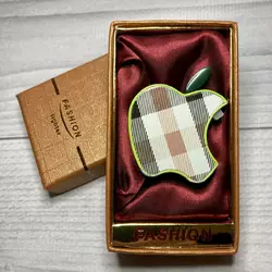 Запальничка подарункова Apple (звичайне полум'я ????) FASHION D43-3