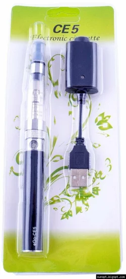 Электронная сигарета CE-5, 650 mAh (блистерная упаковка) №609-39 Black