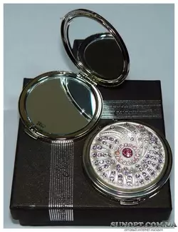 Косметичне Дзеркальце в подарунковій упаковці Франція №6960-M63P-4