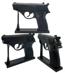 Запальничка пістолет C.A.I. Georgia VT. Lighter (метал, пересмикується затвор,15см) D380