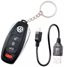 Запальничка-прикурювач від USB у вигляді ключа від машини №4364
