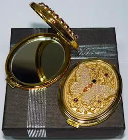 Дзеркальце двостороннє у подарунковій упаковці Австрія №6960-T70G-5