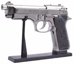Запальничка сувенірна Пістолет М-9 (Турбо полум'я) XT-3132