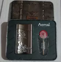 Газова запальничка в подарунковій упаковці Aomai (Звичайне полум'я????) D386