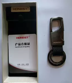 Брелок Honest (подарункова коробка) HL-266 Black