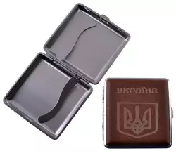 Портсигар на 20 сигарет Герб України HL-156-3