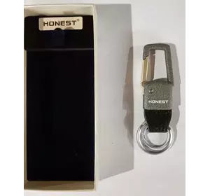 Брелок-карабін Honest (подарункова коробка) HL-278 Silver