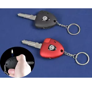 Запальничка кишенькова ключ авто Volkswagen (звичайне полум'я) №3780-1