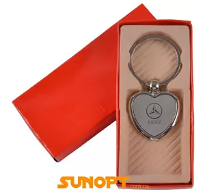 Брелок-серце в подарунковій упаковці 'Mercedes-Benz' A25-2