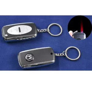 Запальничка-брелок ключ від авто Honda (Турбо полум'я) №4125-6