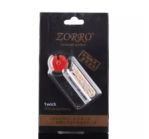 Кремінні та гніт для бензинових запальничок (Оригінал Zorro) HL-310