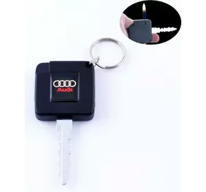 Запальничка кишенькова ключ авто AUDI (звичайне полум'я) №2088-2