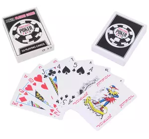 Пластикові карти Poker (54 шт) №408-30-3