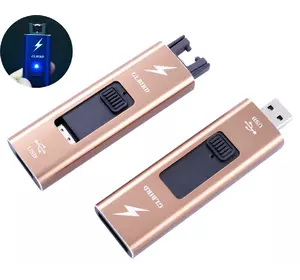 Електроімпульсна запальничка GLBIRD (USB) HL-139 Gold