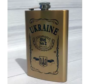 Фляга з нержавіючої сталі (283мл/10oz.) UKRAINE ???????? WKL-033