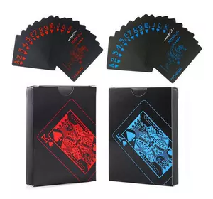 Пластикові гральні карти для покеру ????/ 54шт колода/ 408-14 / 395-1 New