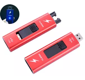 Електроімпульсна запальничка GLBIRD (USB) HL-139 Red