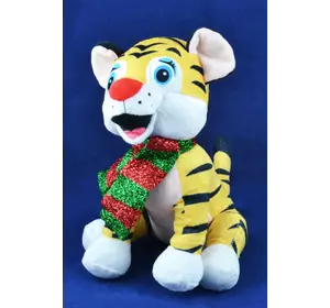 М'яка іграшка Тигр у шарфику (26 см) №63031 ДП
