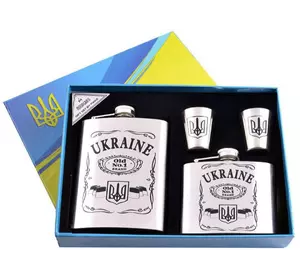 Подарунковий набір з флягою UKRAINE WKL-014