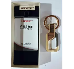 Брелок-карабін Honest (подарункова коробка) HL-277 -Gold