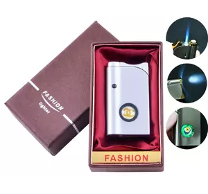 Запальничка в подарунковій коробці FASHION (Гостре полум'я, ліхтарик) XT-81-3