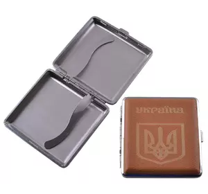 Портсигар на 20 сигарет Герб України HL-156-2