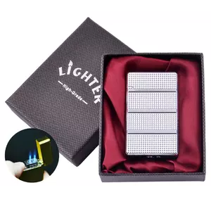 Запальничка в подарунковій коробці Lighter (Гостре полум'я) XT-91-1