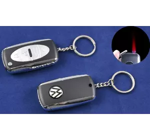 Запальничка-брелок ключ від авто Volkswagen (Турбо полум'я) №4125-4