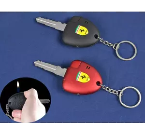Запальничка кишенькова ключ авто Ferrari (звичайне полум'я) №3780-7