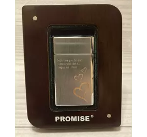 Запальничка в подарунковій коробці Promise (Турбо полум'я) BN201-FA01