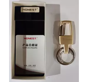 Брелок-карабін Honest (подарункова коробка) HL-276 Gold